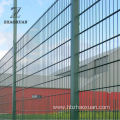 High Security Galvanized Powder Coated Double Wire Fence